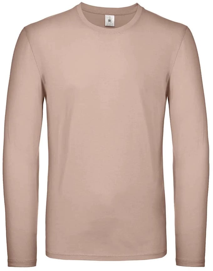 T-shirt met lange mouwen B&C E150