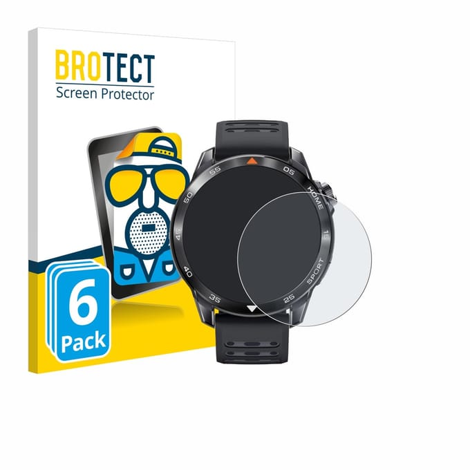 BROTECT - Screenprotector voor Xiaomi Mibro GS Pro 2 - Folie Beschermfolie matte 6 Stuks