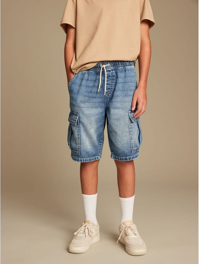 Next - Jongens - Cargo short - Blauw