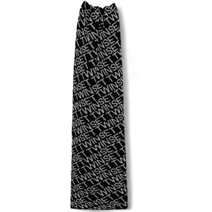 Twin-set Vrouwensjaal Black Grey - 252TA4251-05726