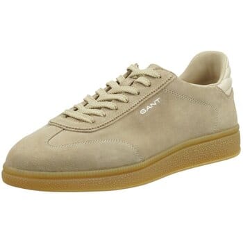 Sneakers met labeldetail in metallic, model 'Cuzmo'