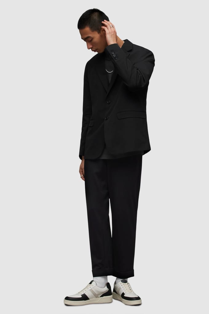 AllSaints Tallis Blazer Black Maat: 42 | Blazers Outlet | Heren | Zwart