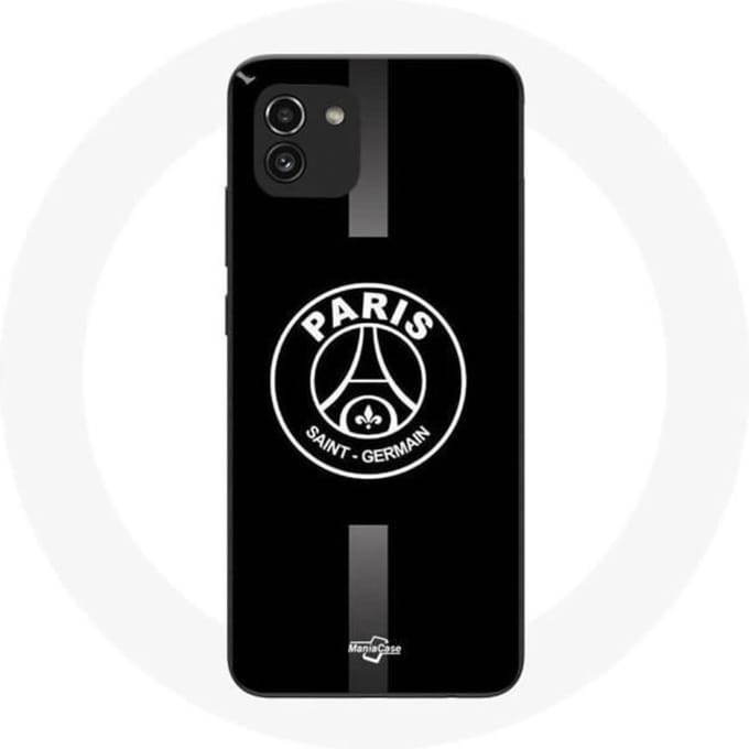 Coque - Maniacase - Samsung Galaxy A03 - Logo Jordan - Souple - Protection et décoration noir