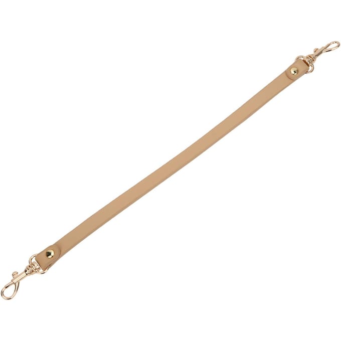 Lederen DIY Handtas Riem Handgemaakte Patchwork Onderdelen 31CM voor BD214-217 Kleermakersaccessoires Beige beige