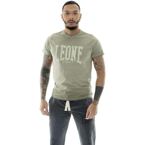 T-shirt Leone 1947 Man Short Sleeves Old Wash