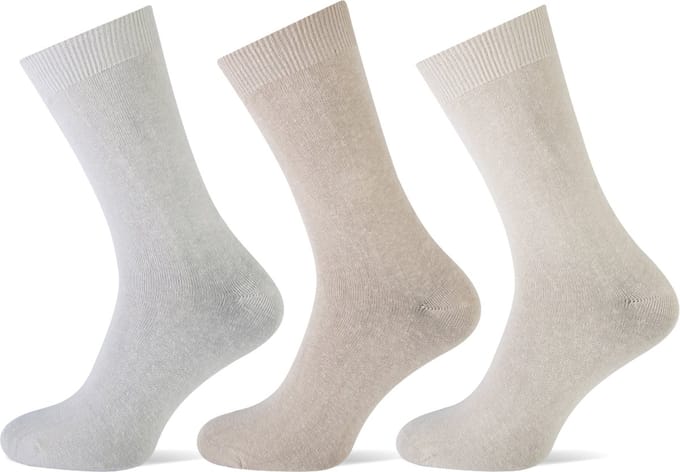 Teckel Sokken Katoen Multi Beige 40-46
