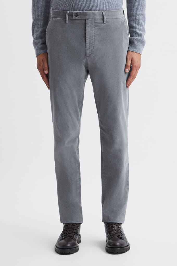 Reiss Grey Chinos — Slim Fit Größe: W30 | Chinos Outlet | Herren | Grau