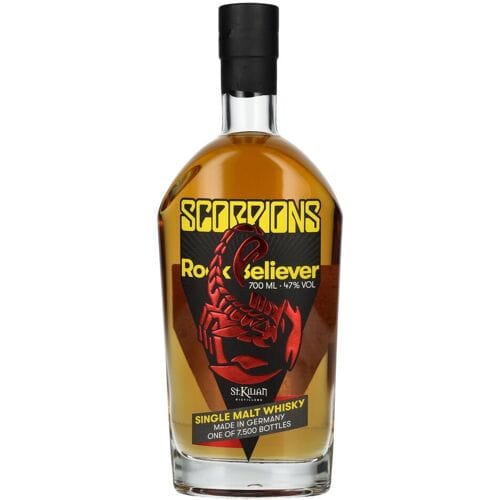 St. Kilian SCORPIONS ROCK BELIEVER Single Malt Whisky 47% Vol. 0,7l