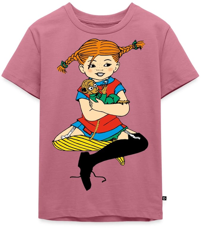 Pippi Langkous En Meneer Nilsson Premium T Shirt Kinderen