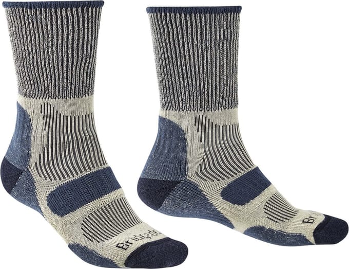 Bridgedale Heren Wandelsokken Lightweight Coolmax Indigo