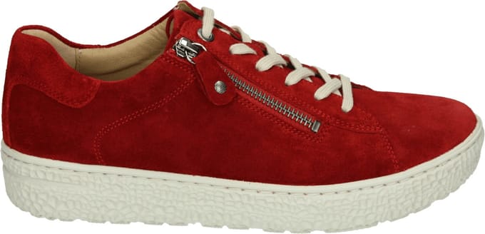 Hartjes - 162.1401/30 - Dames veterschoenen - Kleur: Rood - Maat: 37.5