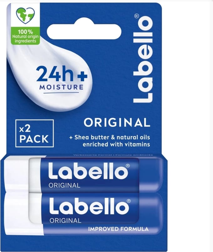 LABELLO LIPPENBALSEM CLASSIC ORIGINAL DUO STICK