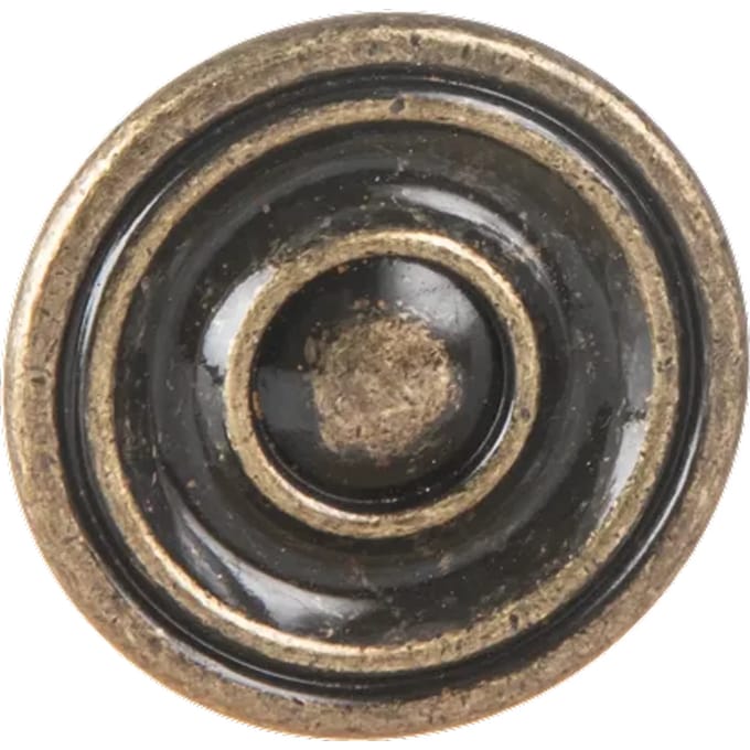 Bertomani Meubelknop - Zamak - Verbronsd - 30mm - Set Van 2