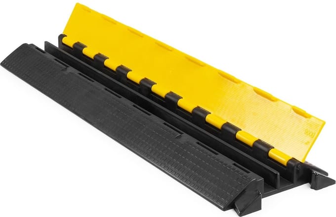 Kabelgoot - Power Dynamics CB2S - Professionele kabelbrug / kabelbeschermer - 92cm - 30 ton