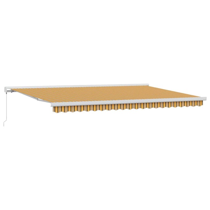 vidaXL - Uitschuifbare - luifel - Meerkleurig - 500 - × - 300 - cm