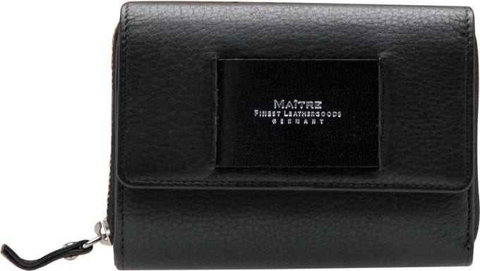 Maître Portemonnee Ellern Diethilde Purse MH16FZ Black Zwart