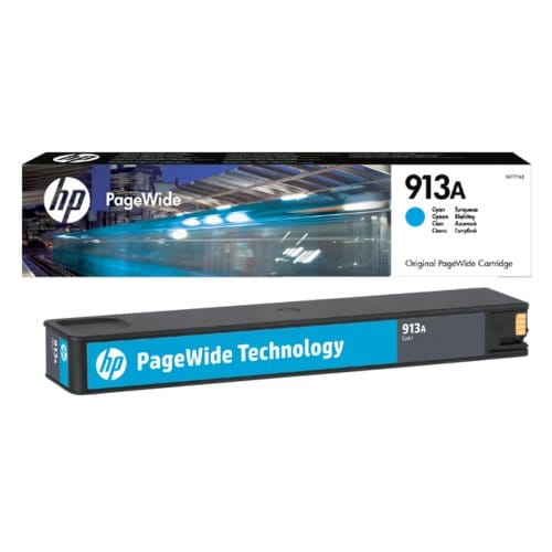 Inktcartridge hp f6t77ae 913a blauw