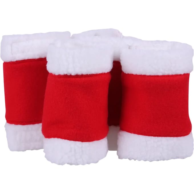 Paardbandage QHP Christmas (x4)