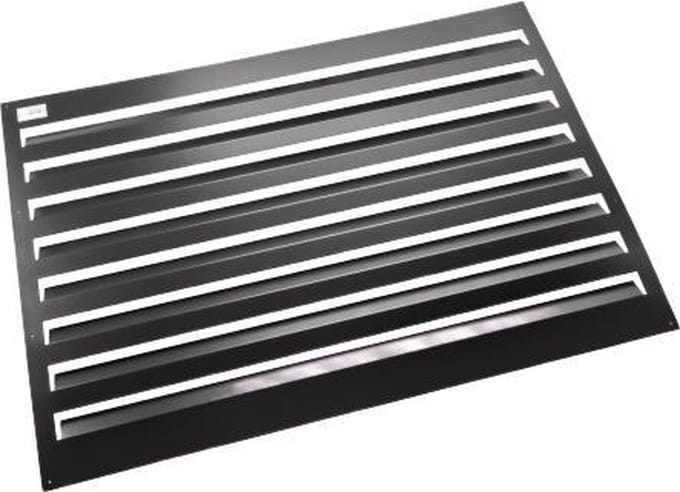 Evolar Achterplaat voor Airco Omkasting Zwart Medium