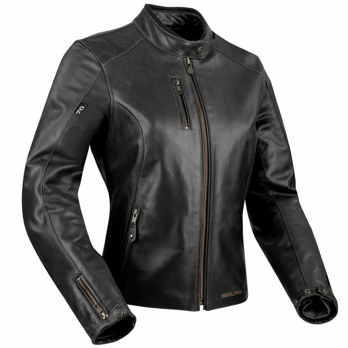 Leren motorjack voor vrouwen Segura laxey