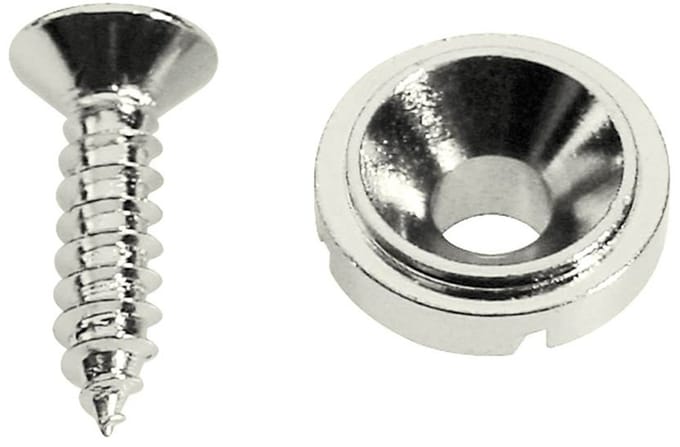 Boston SH-3-N Snarenhouder met Schroef - 10mm Diameter, Nikkel