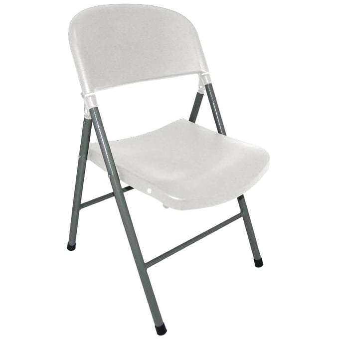 Bolero Opklapbare Stoelen Wit ( Set van 2 )