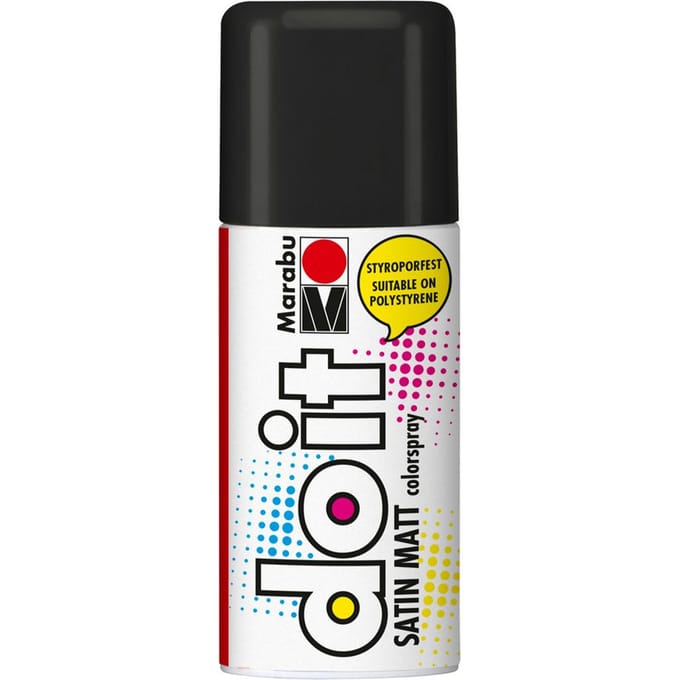 Marabu do it SATIN MATT - Zwart
