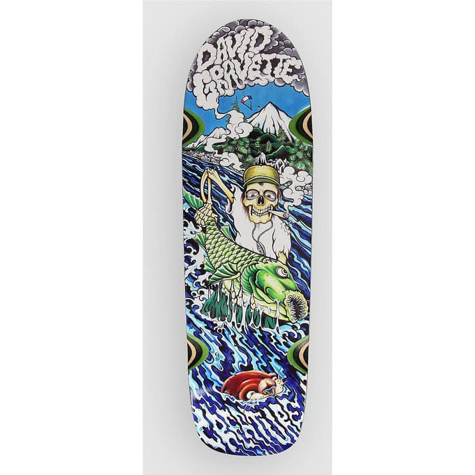 Creature Gravette Hippie Falls Pro 9.0" Skateboard Deck zwart