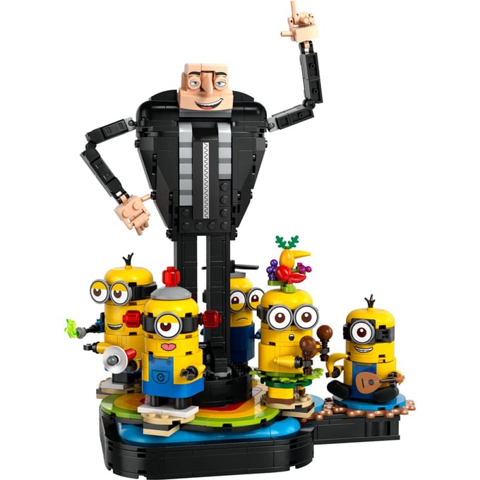 LEGO Despicable Me 4 - Bouwbare Gru en Minions - 75582