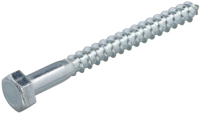 Houtdraadbouten Verzinkt 6X 65 Din 571 - 200 stuks