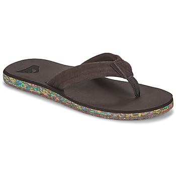 Quiksilver Carver Suede Recycled Sandalen Bruin EU 40 Man