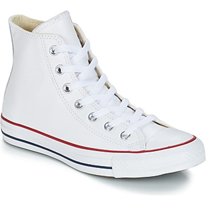 Converse Chuck Taylor All Star Hi Sneakers Dames - Leren Sneaker - Wit