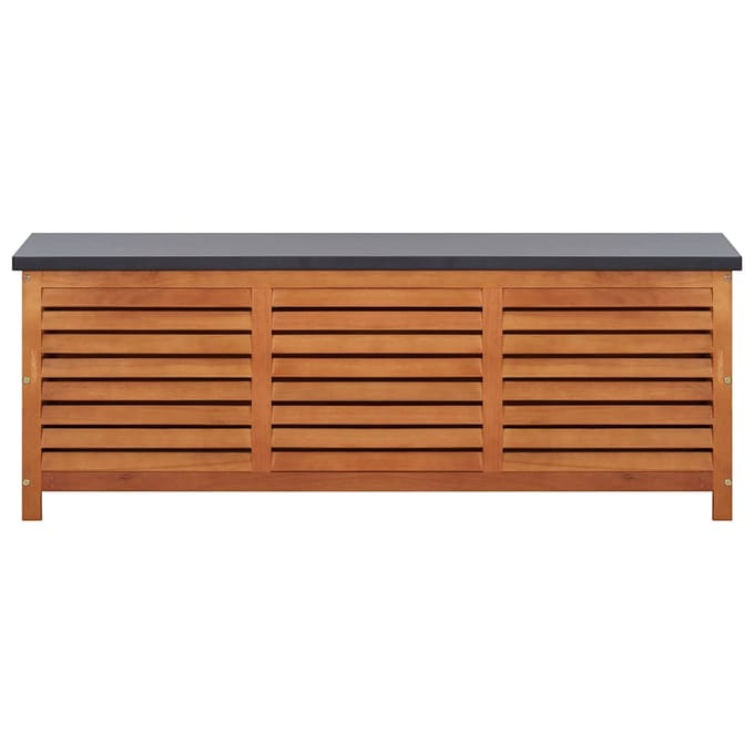 vidaXL - Tuinbox - 150x50x55 - cm - massief - eucalyptushout