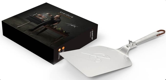 Everdure by Heston Blumenthal - Quantum Steel Pizzaschep - Zilver - Roestvast Staal