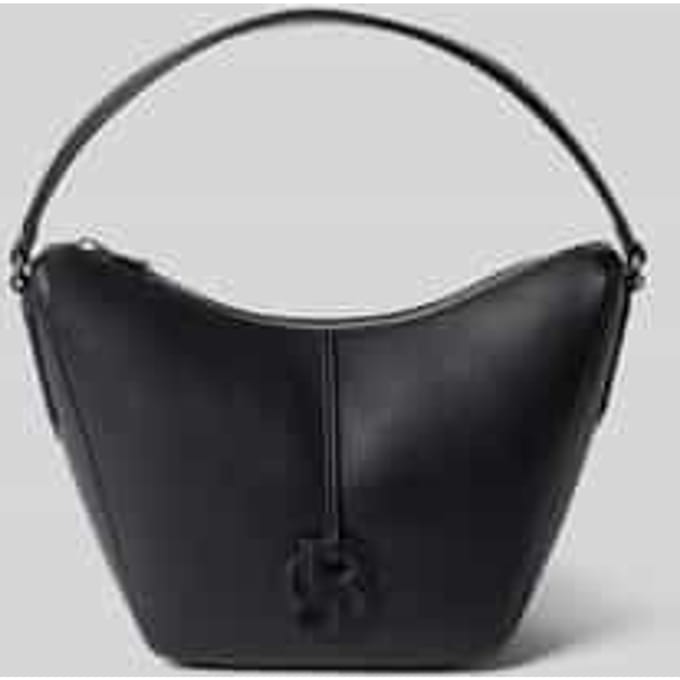 Handtas met leerlook model 'ANETT SM HOBO'