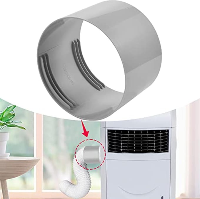 Universele Draadkoppeling voor Draagbare Airconditioner - Uitlaatslangconnector 150mm