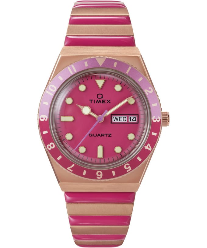 Timex Q Reissue TW2W41000 Horloge - Staal - Multi - Ø 36 mm