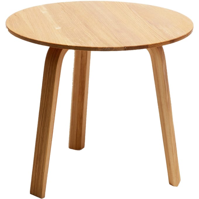 HAY - Bella Coffee Table Ø 45 x H 39 cm - Eiken naturel - bruin