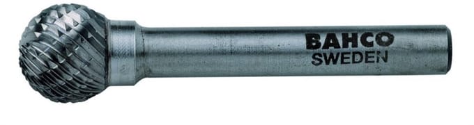 Bahco Stiftfrees 6x6mm HM Middel kogelvorm - D0606M06