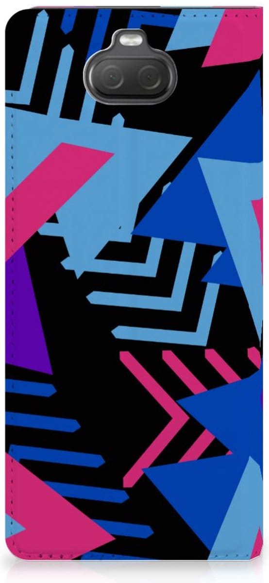 Sony Xperia 10 Stand Case Funky Triangle