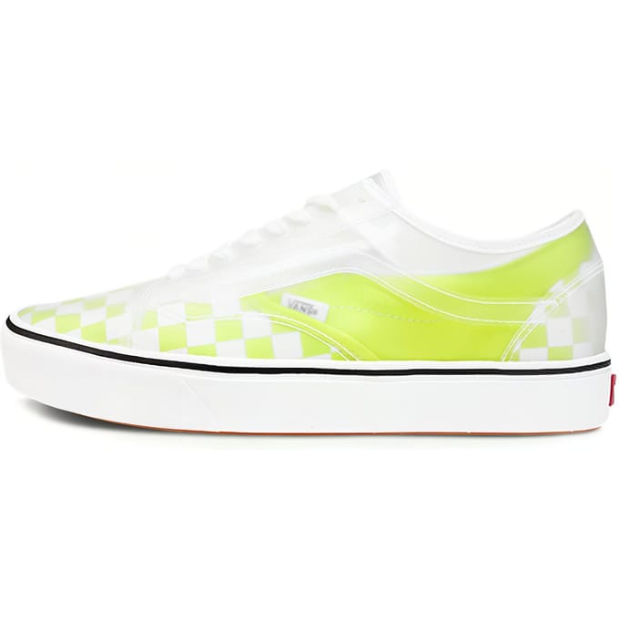 Slip-Skool ComfyCush Vans 'Damier Jaune Sécurité' VN0A4P3EWYJ 40.5 yellow