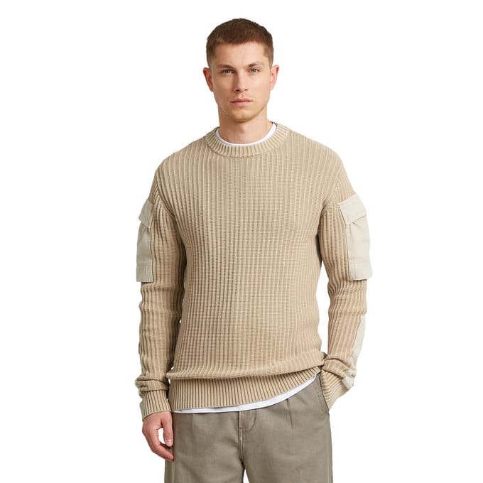 Pull gemengd weefsel G-Star
