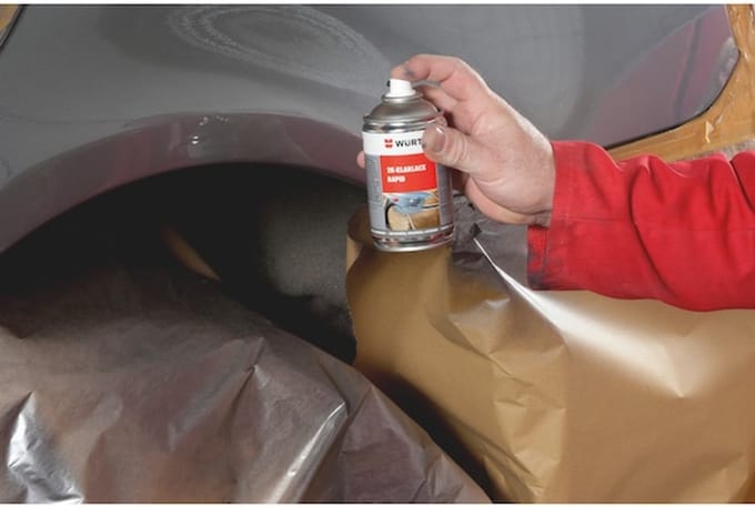 Wurth - Rapid 2-componenten blanke lak - rapid 2-componenten blanke lak inhoud 250 ml