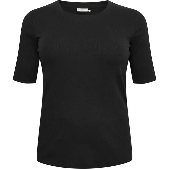 Dames-T-shirt KAFFE Curve Carina