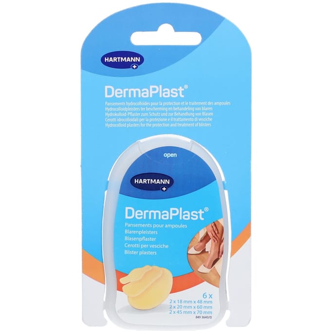 Hartmann DermaPlast Blister Plaster 6 Pleister