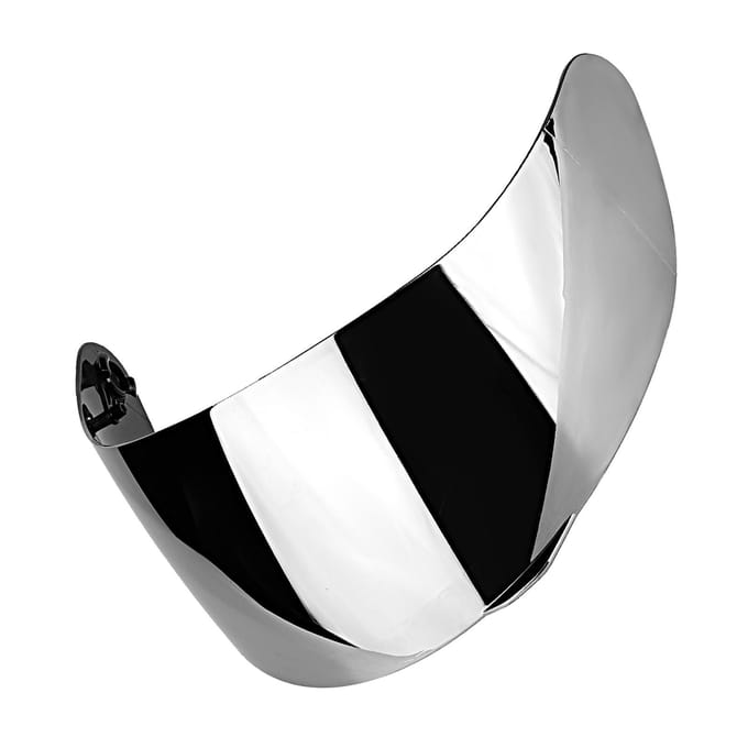 Motorfiets Windscherm Helm Lens Vizier Scherm Integraalhelm Geschikt Voor AGV K1 K3 SV K5 Verzilverd gray