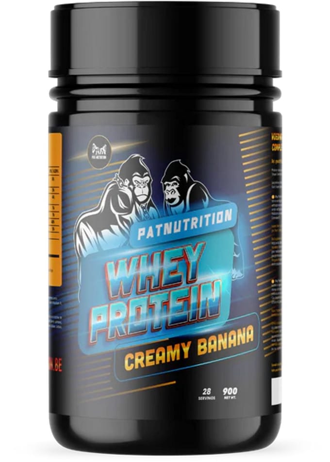 PAT Nutrition Eiwitpoeder - Whey Protein (900 g) - Creamy Banana