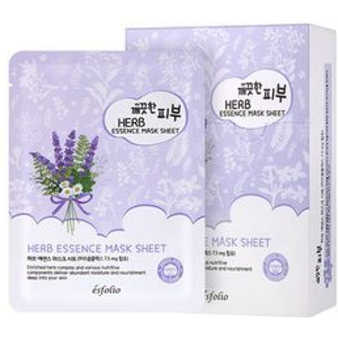 esfolio - Herb Essence Mask Sheet Set 25ml x 10pcs