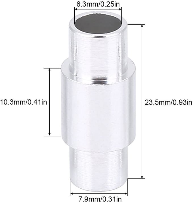 10 Stuks Opslagruimtes voor Inline Skates, Geschikt voor 8 mm Lagers en 6 mm Assen