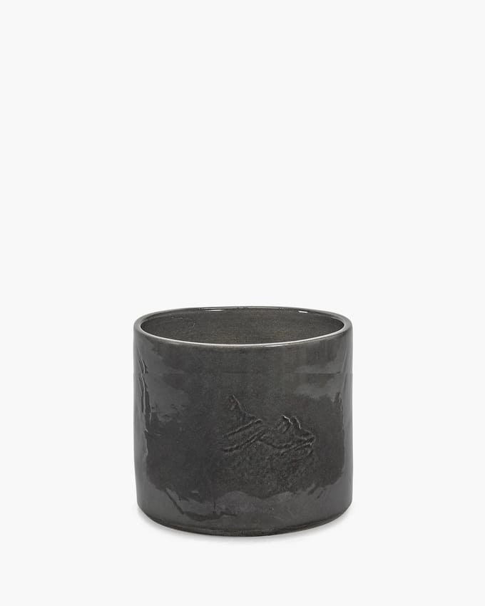 Serax Vincent Van Duysen Vaso bloempot D22cm H19cm anthracite